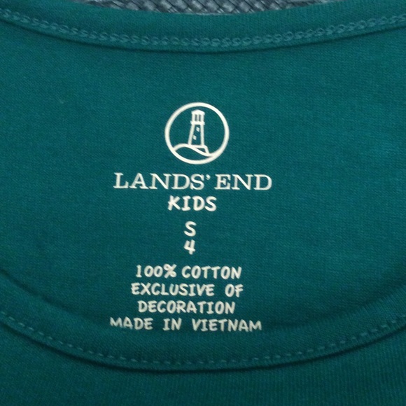 🤑Lands Endlong sleeve shirt. Size (4) Sm - Picture 4 of 5